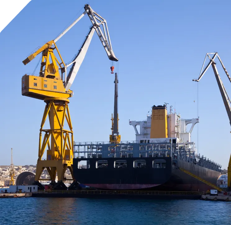 Vessel and yard marine repair